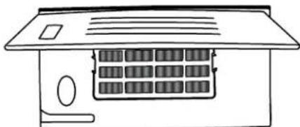 KITCHENAID KIKITKFEG500ESS - Cómo instalar el filtro de aire (en algunos modelos) - 2
