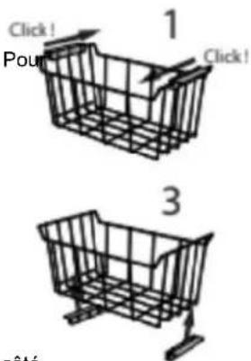 AMANA AQC0902LW - Panier coulissant (sur certains modèles) - 1