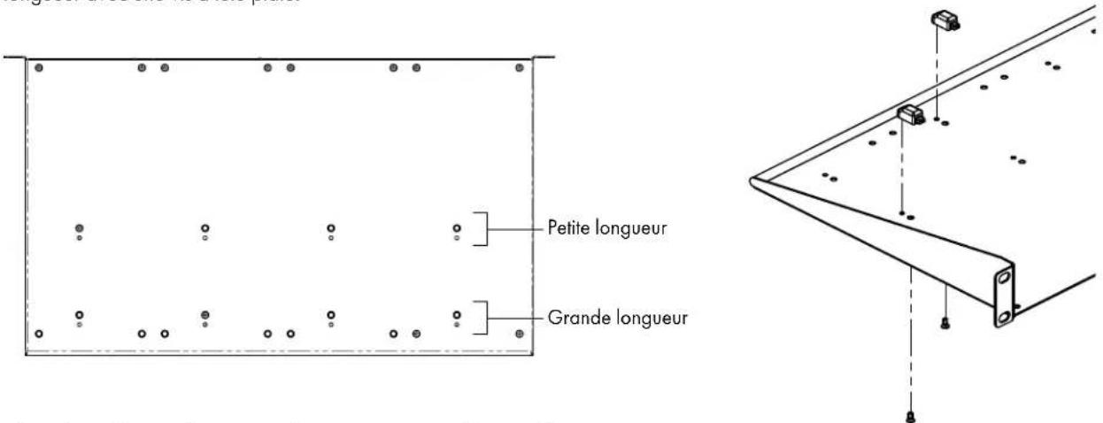 QSC QIOGP8x8 - Fixation des clips de retenue - 1