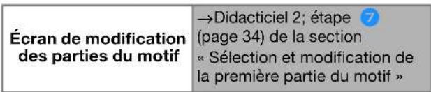 BROTHER ScanNCut SDX1000 - Fonctions disponibles dans l'écran suivant - 1