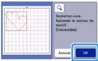 BROTHER ScanNCut SDX1000 - Fusion (fusionner les contours de plusieurs motifs) - 7