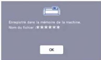 BROTHER ScanNCut SDX1000 - Sélectionnez la destination d'enregistrement des données. - 2
