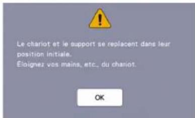 BROTHER ScanNCut SDX1000 - Appuyez sur la touche « Réglage de la position de numérisation/ coupe » de l'écran de réglages. - 2