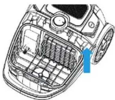 MIDEA MSB 5.700bs - Il filtr di protezione del motore deve essere pulito o sostituito in caso di presenza di sporco. - 1