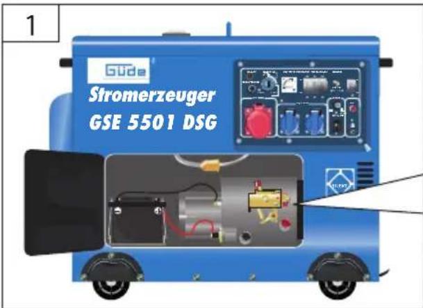 Güde GSE 5501 DSG - 6