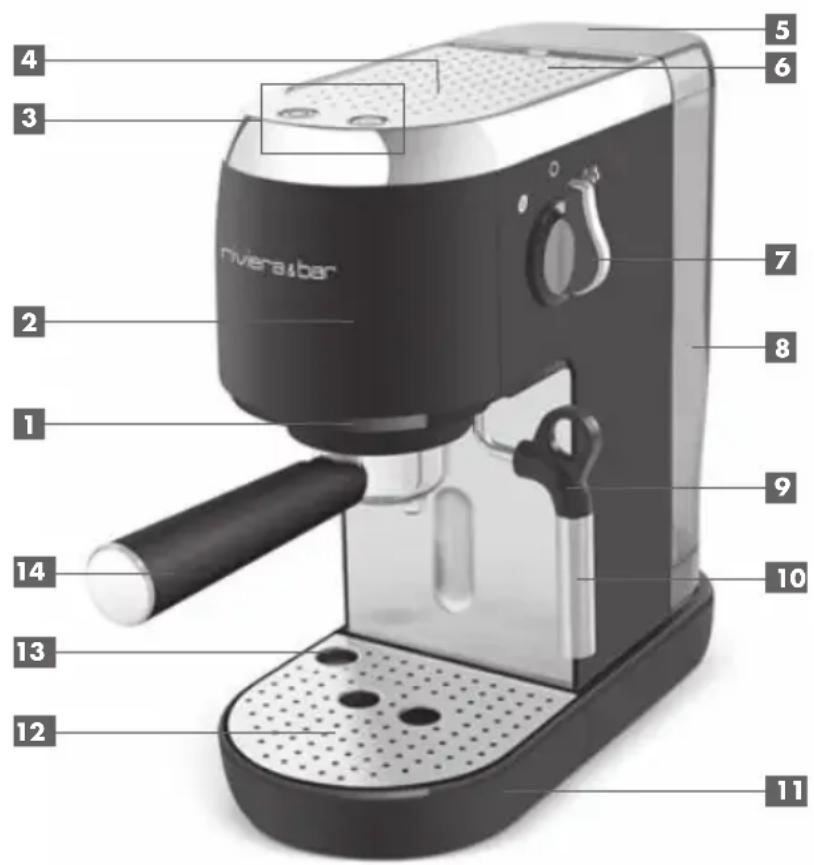 RIVIERA & BAR BCE290 - description du produit - 1