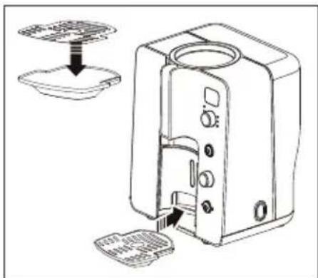 RIVIERA & BAR BTA740 - La grille et son support repose-tasse - 1