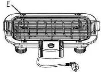 Emerio BG107665 - Main body assembly - 7