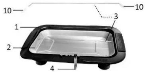 Emerio BG107665 - DESCRIPTION DES PIECES - 1