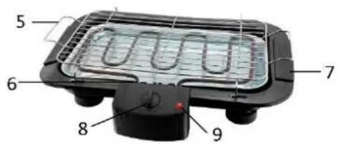 Emerio BG107665 - OPIS CZESCI - 2