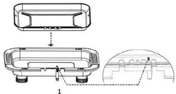 Emerio BG107665 - Main body assembly - 1
