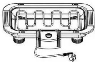 Emerio BG107665 - Main body assembly - 5