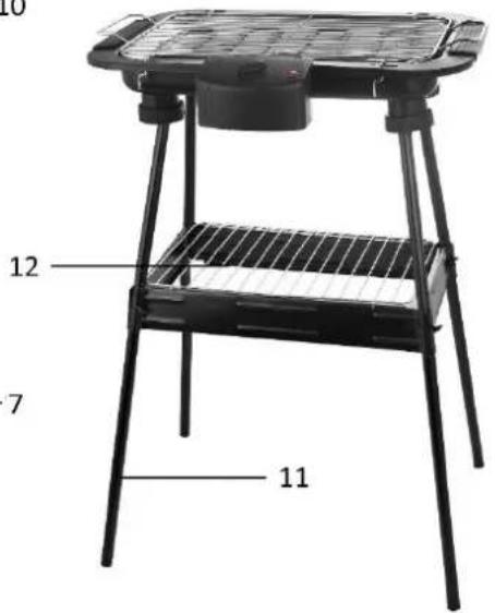 Emerio BG107665 - BESCHRIJVING VAN DE ONDERDELEN - 3