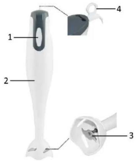Emerio HB110818 - PARTS DESCRIPTION - 1
