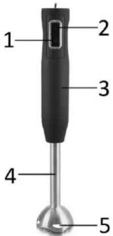 Emerio HB111446 - BESCHREIBUNG DER TEILE - 1