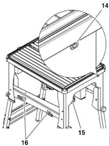 METABO UK 290 - Vue générale de la scie (fourniture) - 2