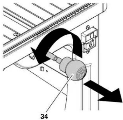 METABO UK 290 - Pull bar for crosscut mode - 1