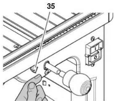METABO UK 290 - Pull action lock lever - 1