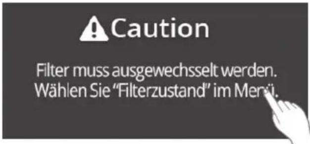 Winix T1 - Filter-Austauschintervall - 1