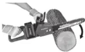 METABO MS 3618 LTX BL 40 - Taglio di tronchi, rami e simili - 2