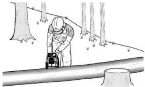 METABO MS 3618 LTX BL 40 - Sawing tree trunks, branches and similar materials - 2