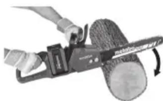METABO MS 3618 LTX BL 40 - Przechinanie pni, gałęzi itp. - 2