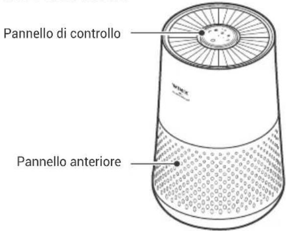 Winix A332 - DIAGRAMMA DEL MODELLO - 1