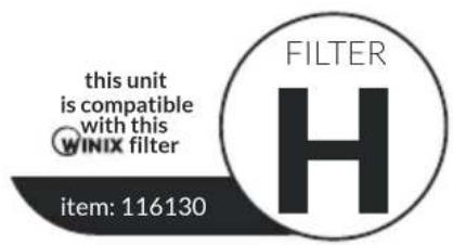 Winix 2020EU - To purchase replacement Winix filters: - 1