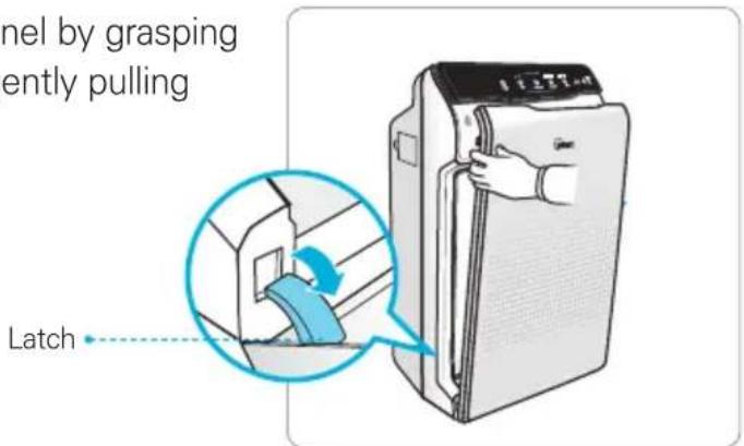 Winix 2020EU - INSTALLING FILTERS - 1