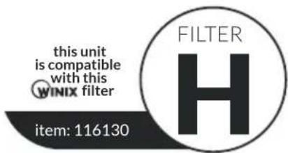 Winix 2020EU - Para comprar filtros Winix新模式: - 1
