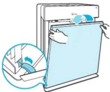 Winix H950 - De filters terugplaatsen of verrangen - 3