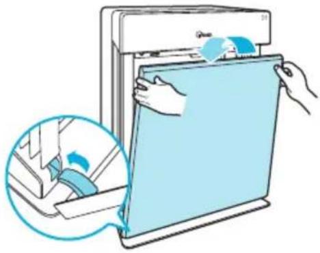 Winix H950 - EINSETZEN DER FILTER - 1
