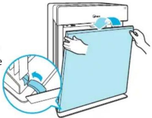 Winix H950 - INSTALLING THE FILTERS - 1