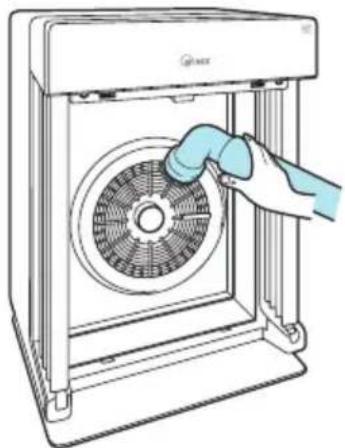 Winix H950 - ■ Reinigen des Innenraums - 1