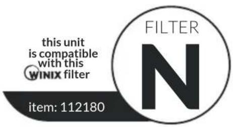 Winix NK300 - Informazioni sui filtri - 2