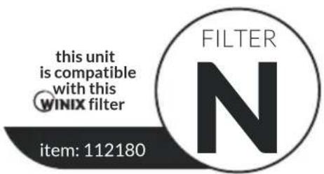 Winix NK300 - To purchase replacement Winix filters: - 1