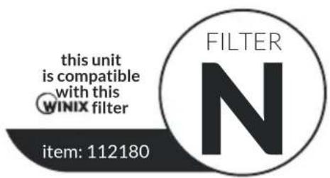 Winix NK300 - Pour acheter des filtres de remplacement Winix : - 1