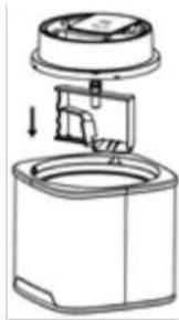 FRITEL IM 1252 - ASSEMBLING THE APPLIANCE - 4