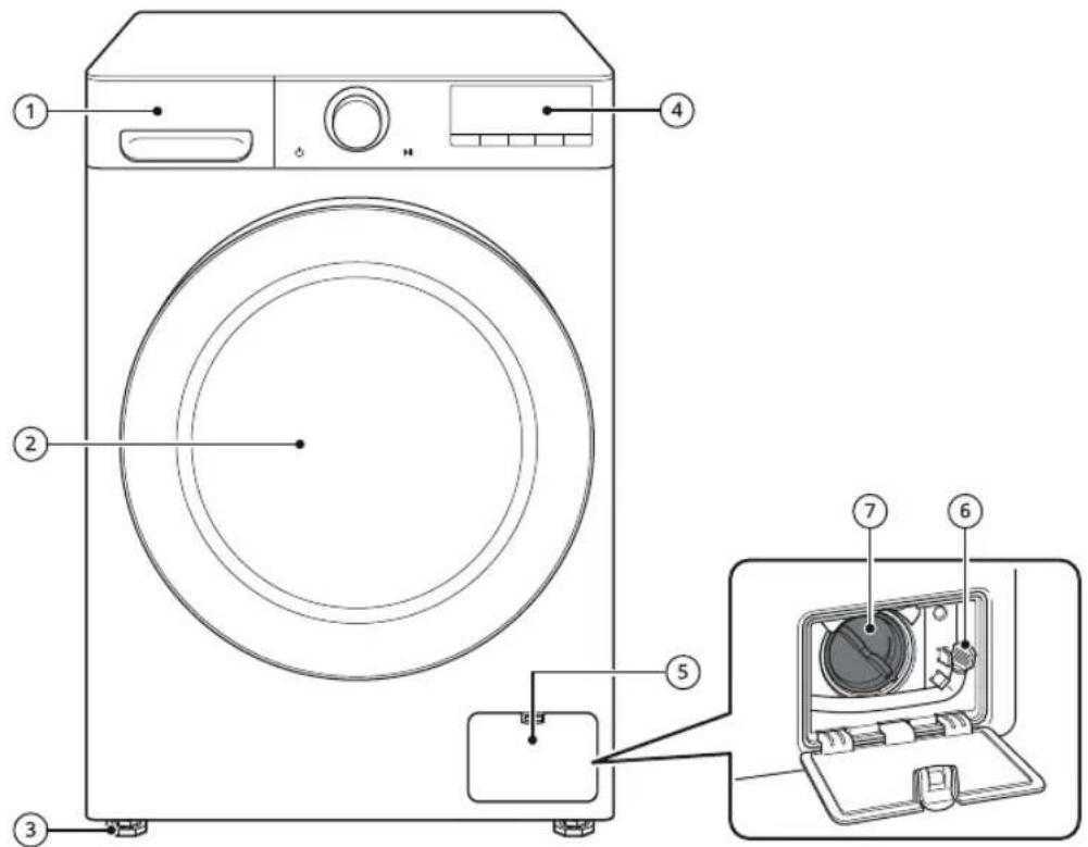 LG GC3V709S1A - Vue avant - 1