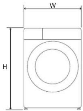 LG GC3V409N5 - Afmetingen(mm) - 1