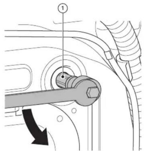 LG F6WV71S2TA - Retrait des assemblages de boulons de transport - 2