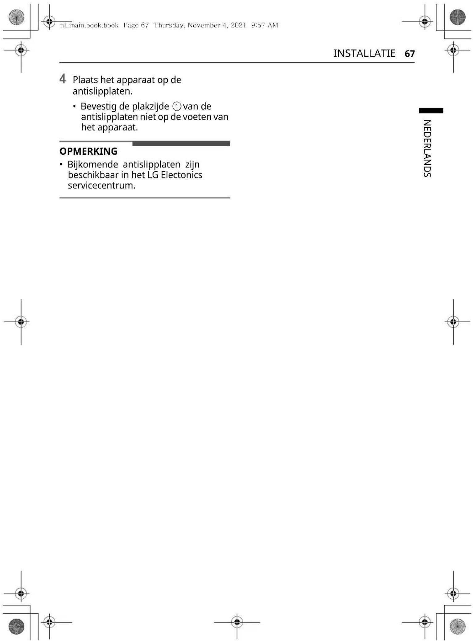 LG F6WV71S2TA - Antislipkussentjes gebruiken - 2
