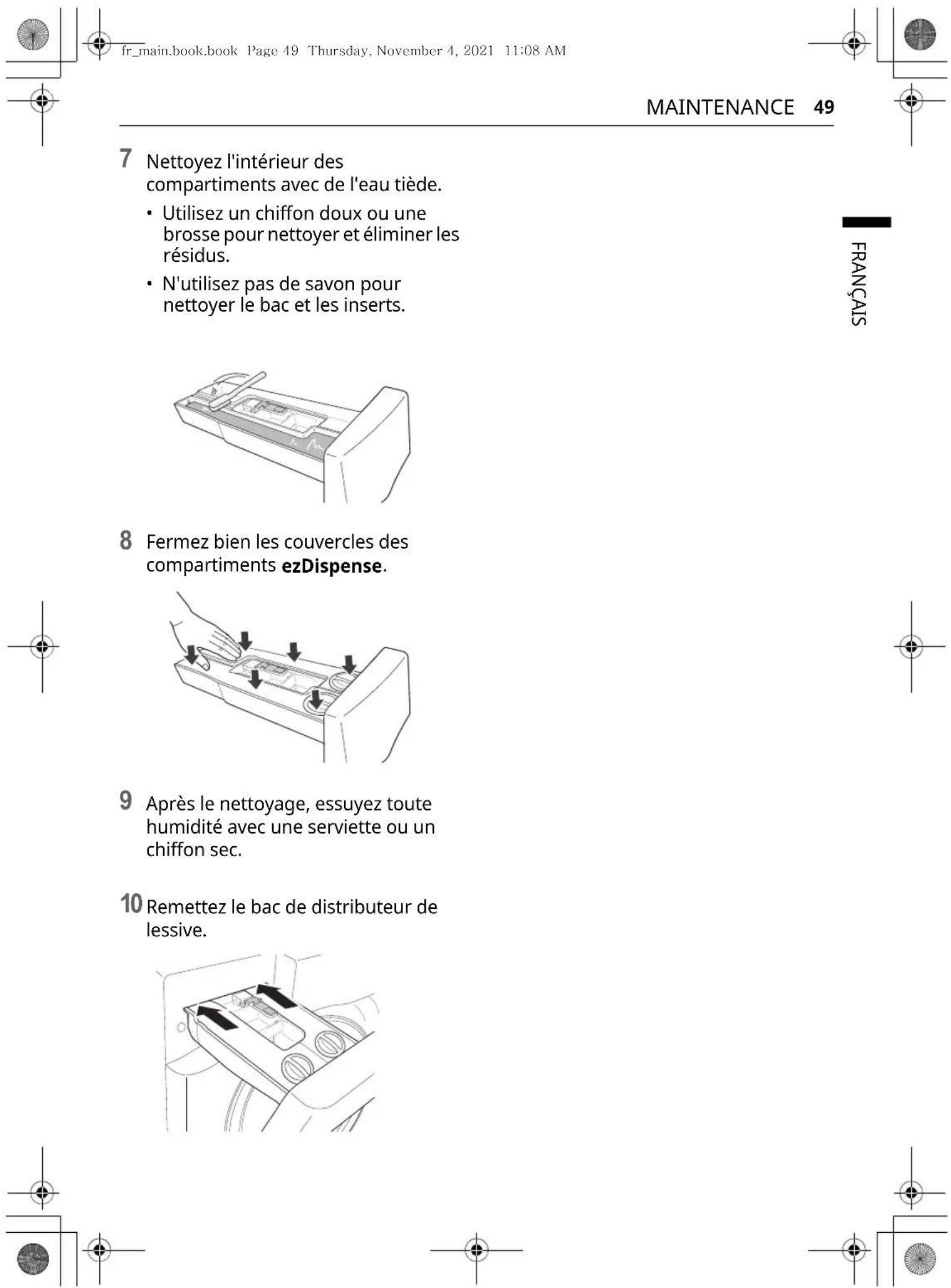 LG F6WV71S2TA - AVENTISSEMENT - 3