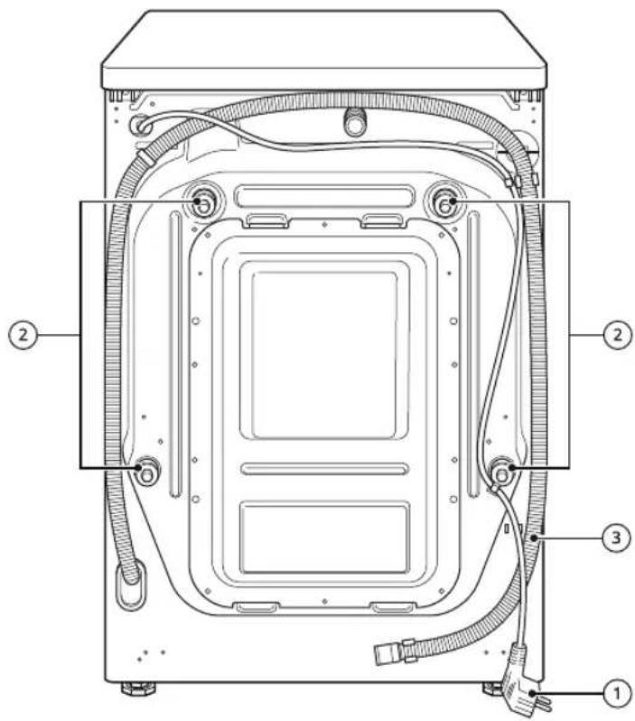 LG F6WV71S2TA - Vue arrière - 1