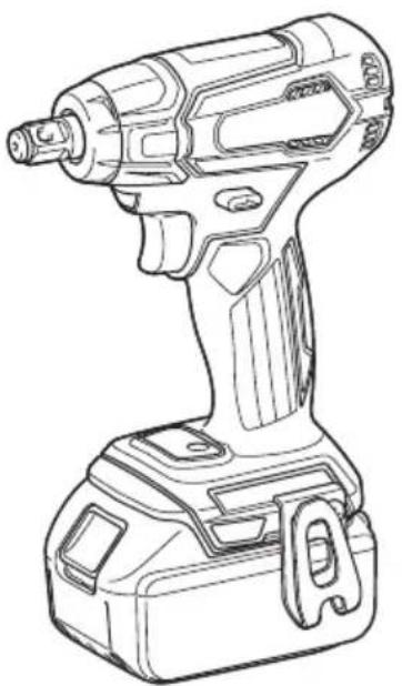 MAKITA DTW190JX1 - DTW181 - 1