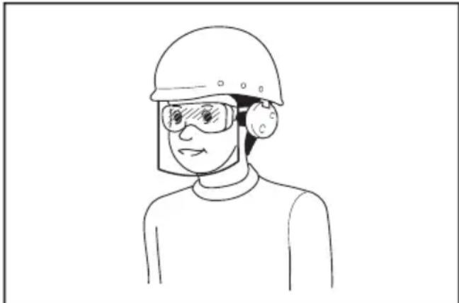 MAKITA DLM330Z - Persönliche Sicherheit - 1