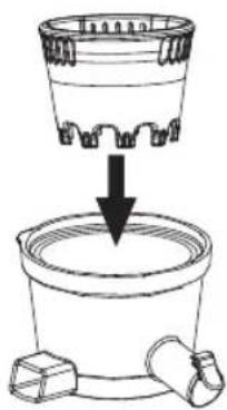 Espressions Smart Slow Juicer EP6900 - Monteren van de Smart Slow Juicer - 1