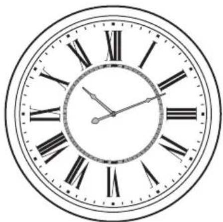 Krontaler GTKWC01 WH - Keukenklok Horloge de cuisine Küchenuhr - 3