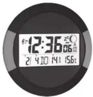 Krontaler GTRWC03 GN - Horloge murale numérique Funkwanduhr Digital - 5