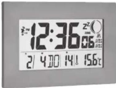 Krontaler GTRWC03 GN - Horloge murale numérique Funkwanduhr Digital - 6